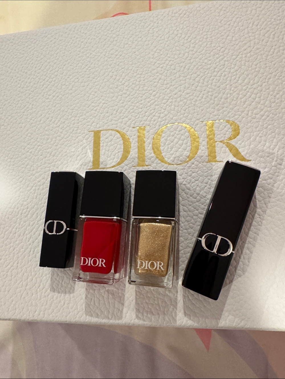 Dior Lipstick and Nail Polish Bundle
